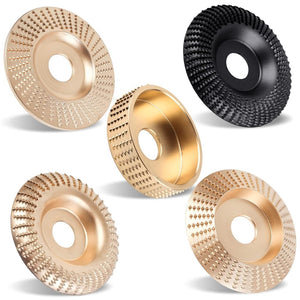 5Pcs Angle Grinder Wood Carving Disc