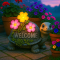 Whimsical Welcome Turtle